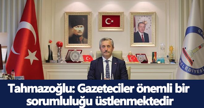 Tahmazoğlu'ndan 24 Temmuz mesajı