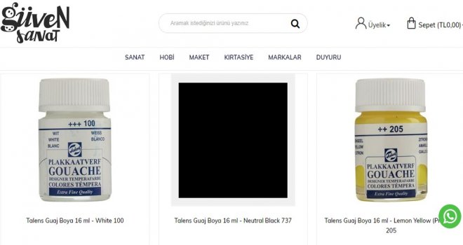 Talens Guaj Boya Çeşitleri