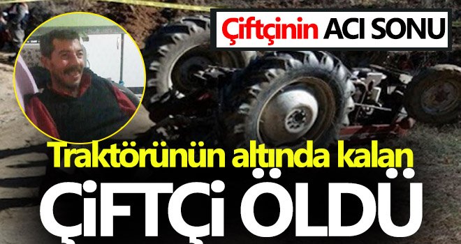Tarlasında çift süren çiftçinin acı sonu