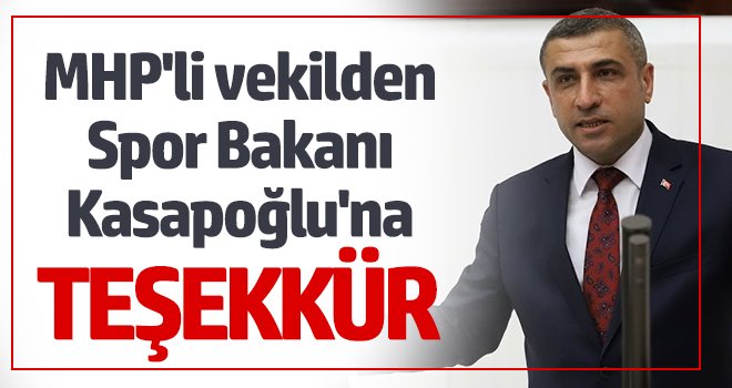 Taşdoğan’dan olimpik havuz teşekkürü