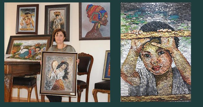 Taşları sanat eserine dönüştürüyor