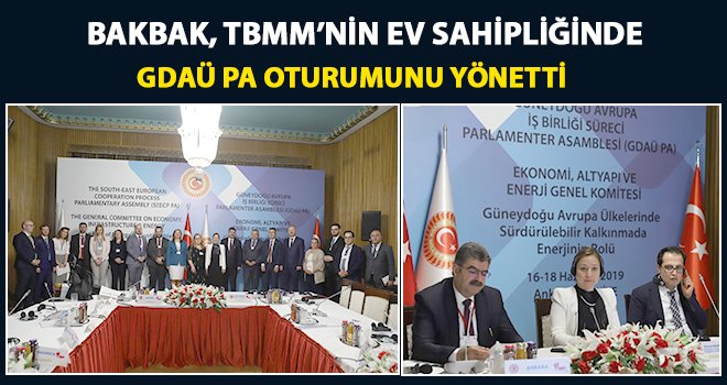 TBMM GDAÜ PA toplantısına ev sahipliği yaptı