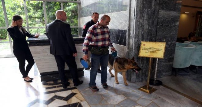 TBMM’DE PATLAYICI MADDE ARAMASI