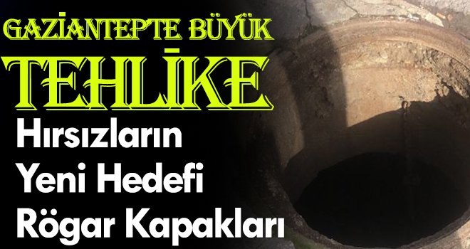 Tedbir alınmazsa hırsızlar rögar kapağı bırakmayacak!