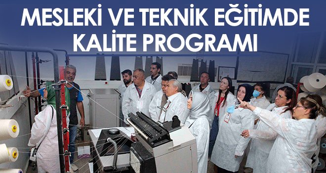 Tekstil öğretmenleri SANKO tekstilde işbaşı eğitimine katıldı
