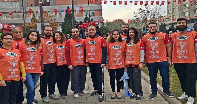 TEMA Vakfı Kurtuluş Koşusunda