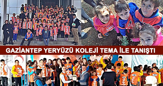 TEMA Vakfı öğrenci öğretmen ve veliler ile bir araya geldi