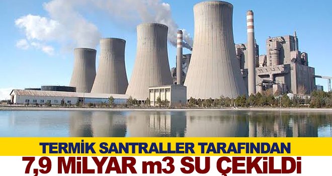 Termik Santral Su, Atıksu ve Atık İstatistikleri değerlendirildi