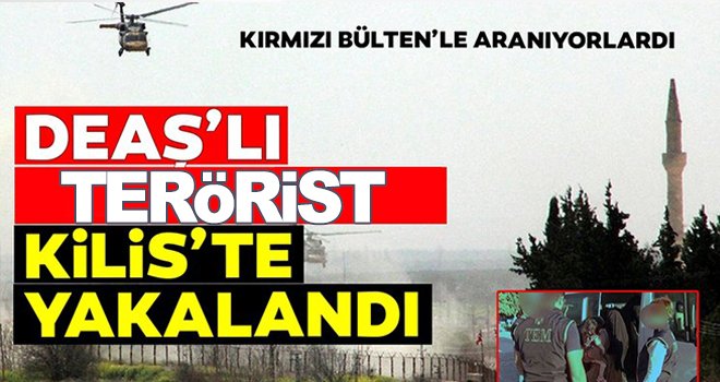 Terör örgütü DEAŞ üyesi yakayı ele verdi!