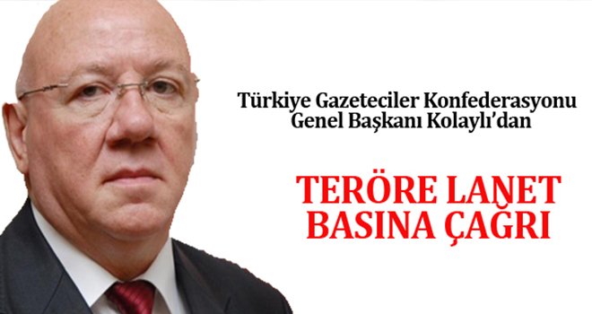 Teröre Lanet, Basına Duyarlılık Çağrısı