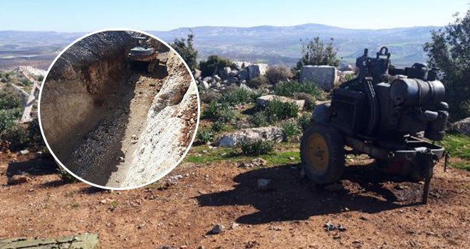 Teröristler, Mersawa'da 3 kilometrelik hendek kazmış