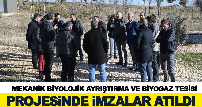 Tesis, merkez katı atık düzenli depolama sahasına kurulacak