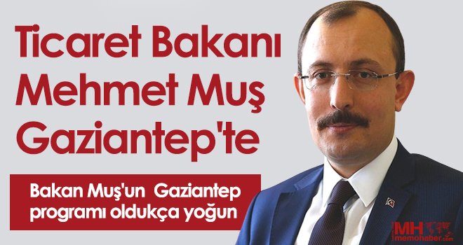 Ticaret Bakanı Mehmet Muş Gaziantep'te