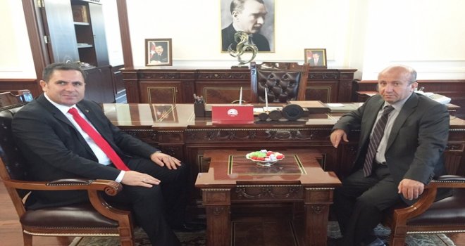 TİRYAKİOĞLU, BAKAN ARZU'YU ZİYARET ETTİ