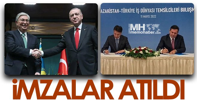 Tiryakioğlu’ndan Kazakistan ile tarihi imza