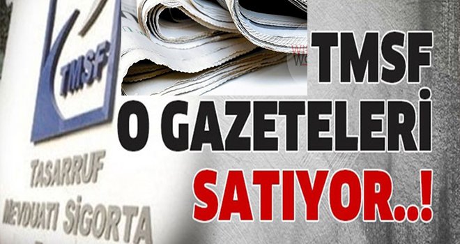 TMSF 12 Gazeteyi satlığa çıkardı! işte onlar