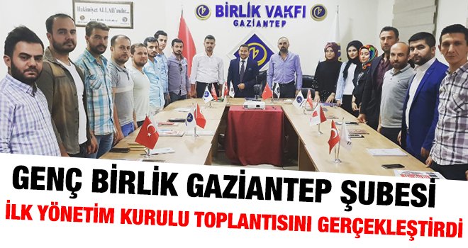 Toplantıda faaliyetlerle ilgili önemli kararlar alındı