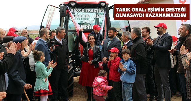 Traktör arena yarışması birincisine Başak Traktör verildi