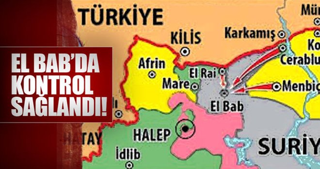 TSK: El Bab'da kontrol sağlandı