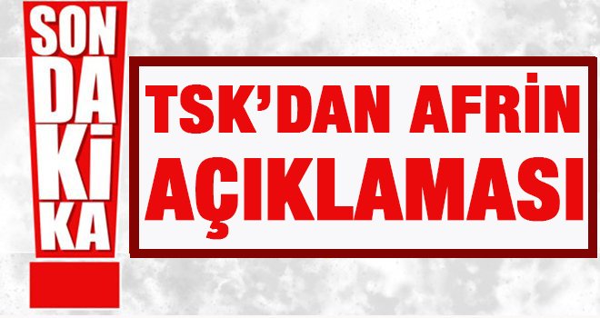 TSK: Etkisiz hale getirilen terörist sayısı bin 141'e yükseldi