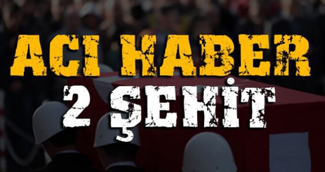 TSK kara haberi açıkladı: 2 asker şehit