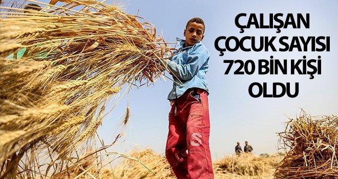 TÜİK açıkladı! Çocuk sayısı 720 bin kişi oldu