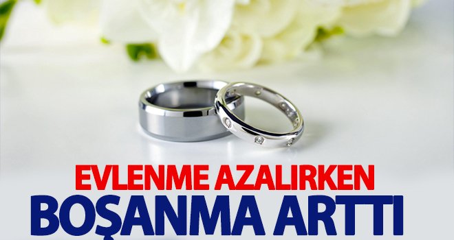 TÜİK açıkladı! Evlilik ilk beş yıl içinde bitiyor