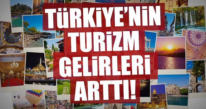 TÜİK açıkladı! Turizm geliri arttı