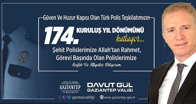 Türk Polis Teşkilatının 174. Yıl Dönümü