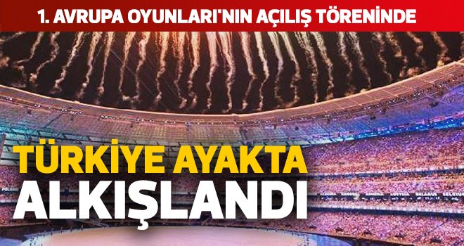 Türkiye ayakta alkışlandı