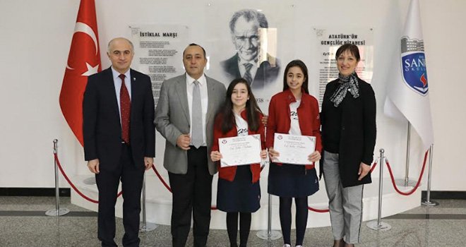Türkiye birincisi Sanko okullarından çıktı