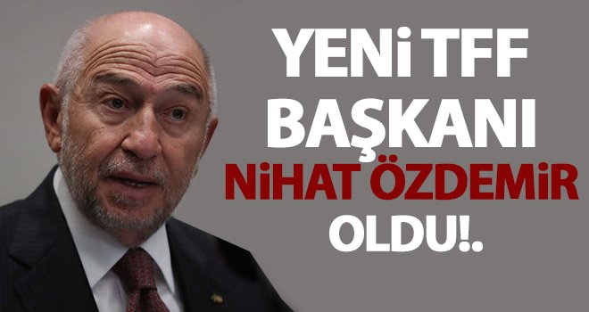 Türkiye Futbol Federasyonu (TFF) yeni başkanı belli oldu