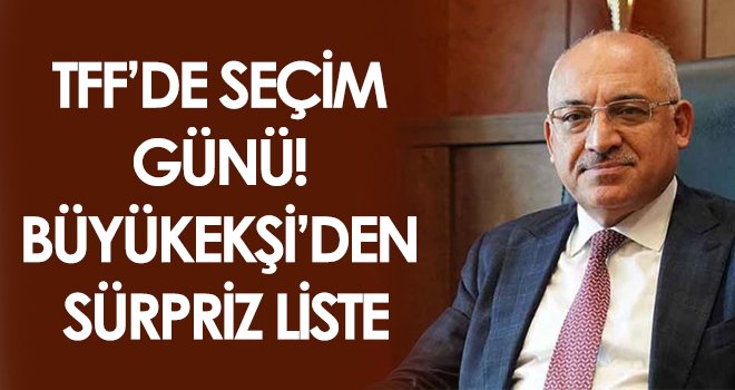 Türkiye Futbol Federasyonu'nda seçim var…