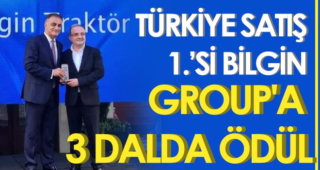 Türkiye Satış 1.’si Bilgin Group'a 3 dalda ödül