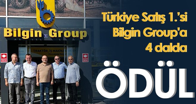 Türkiye Satış 1.’si Bilgin Group'a 4 dalda ödül