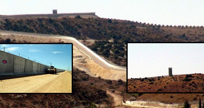 Türkiye-Suriye sınırına 688 kilometre duvar yapıldı