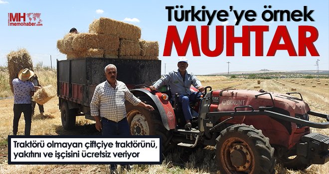 Türkiye’ye örnek muhtar