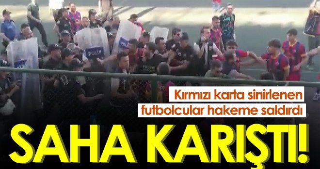 Turnuva finalinde yaşanan olaylar kameraya yansıdı