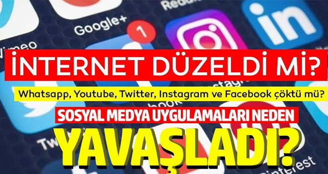 Twitter, WhatsApp ve Instagram çöktü mü?
