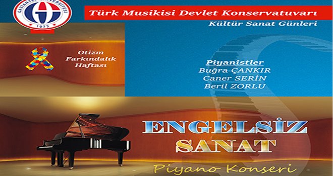 Üç Otizmli Piyanistten konser