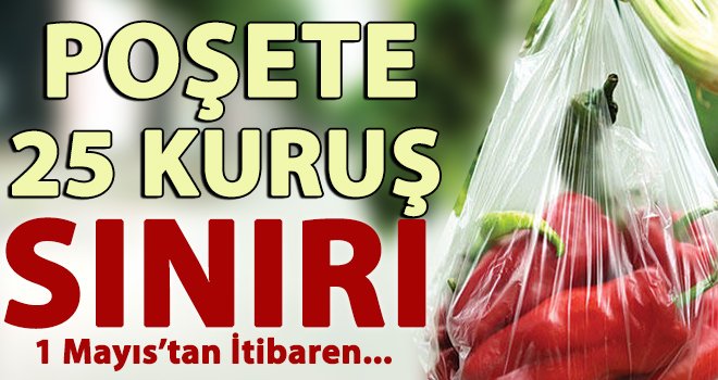 Ücretli poşet uygulaması değişiyor