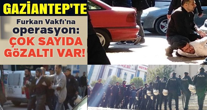 Ulu cami önünde eylem yapmak istediler: polis müdahale etti