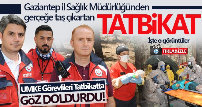 UMKE’ciler zorlu tatbikatı başarıyla geçti 