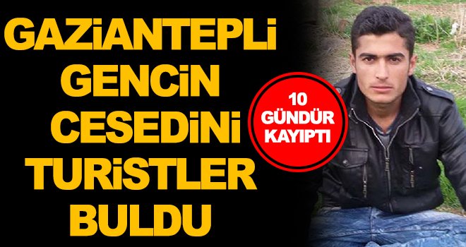 Üniversite öğrencisinin cesedini turistler buldu