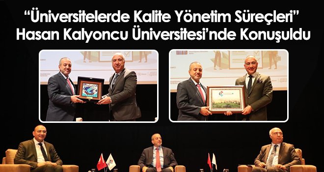 Üniversitelerde Kalite Yönetim Süreçleri HKÜ’de konuşuldu