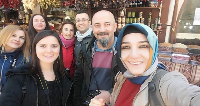 Ünlü fotoğrafçı Gaziantep’te sokak fotoğrafçılığını anlattı