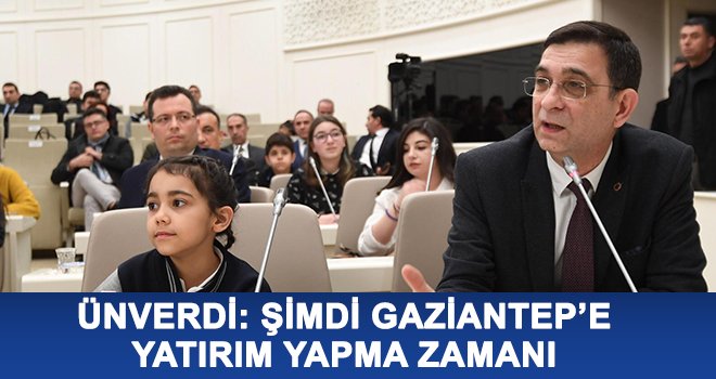 Ünverdi: Şehrimiz için, pozitif düşünüyor ve ona göre çalışıyoruz