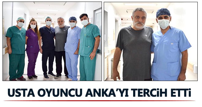 Usta oyuncu ANKA’yı tercih etti