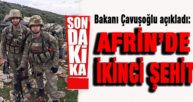 Üsteğmen Oğuz Kaan Usta Afrin'de şehit oldu