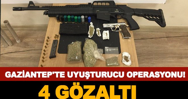 Uyuşturucu satıcıları faka bastı: 4 gözaltı!